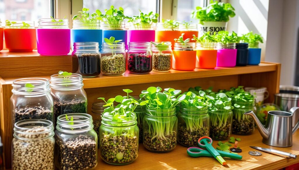 Microgreen growing kits