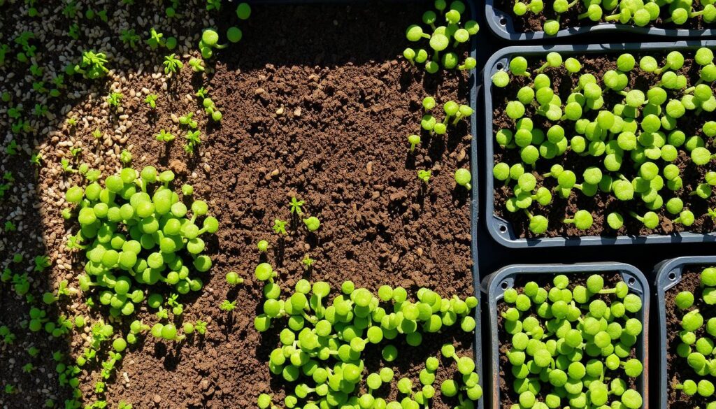 Microgreen seeding techniques