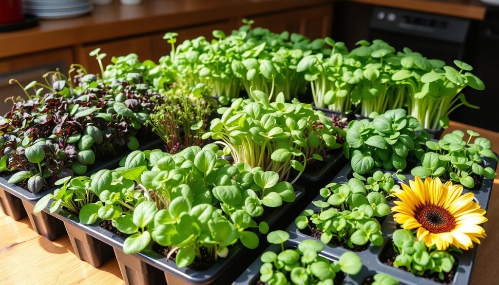 Microgreen varieties