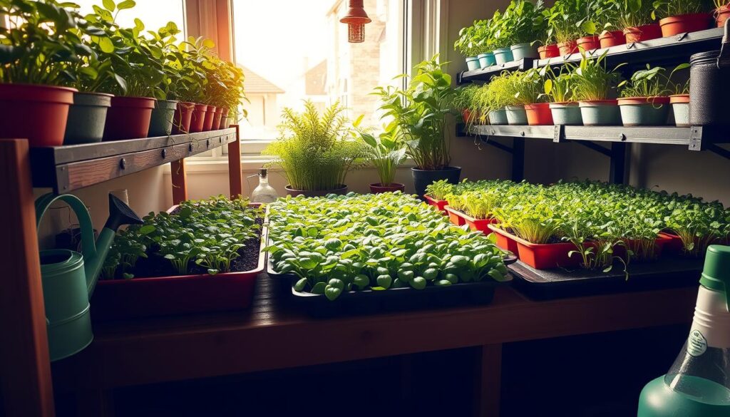 optimal microgreen environment